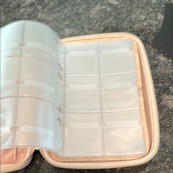 ProCase Blush Jewelry Organizer Zippered Binder Hard Outer Case NWOT - Picture 8 of 16